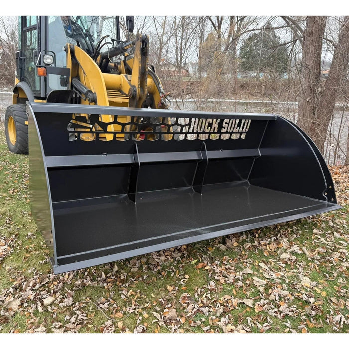 Rock Solid High Capacity Skid Steer Bucket | HW Part Store