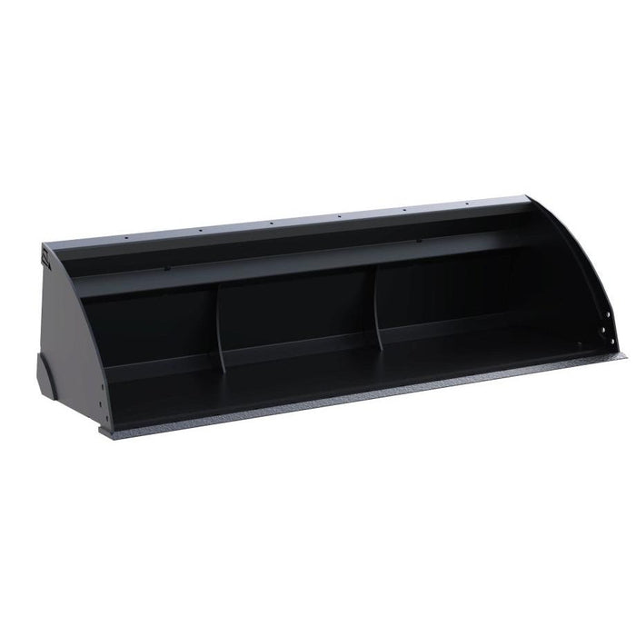 Rock Solid Heavy Duty Low Profile Utility Skid Steer Bucket | HW Part Store