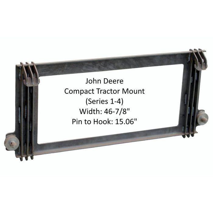 Berlon Material Pusher Skid Steer Attachment | HW Part Store